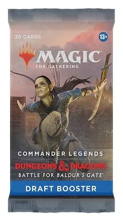 MTG Draft Booster Pack Lot MTG Commander Legends Battle for Baldurs Gate