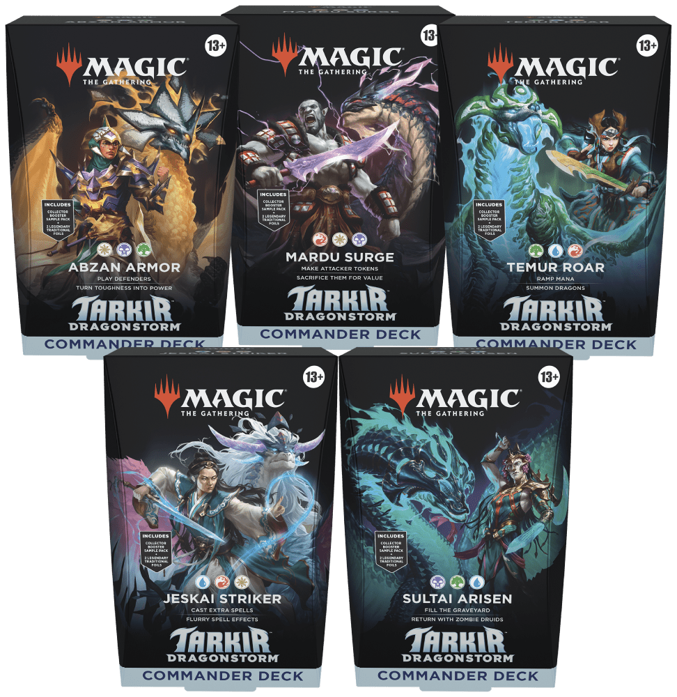 MTG Tarkir Dragonstorm Commander Decks