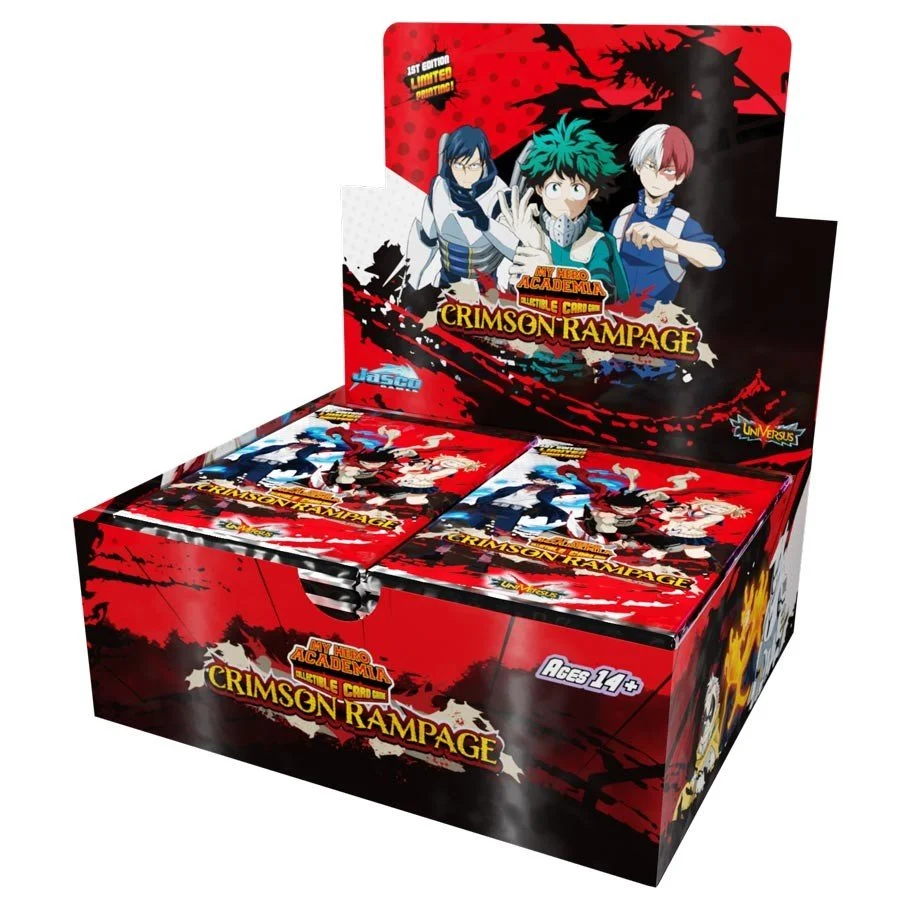 My Hero Academia CCG Crimson Rampage Booster Box