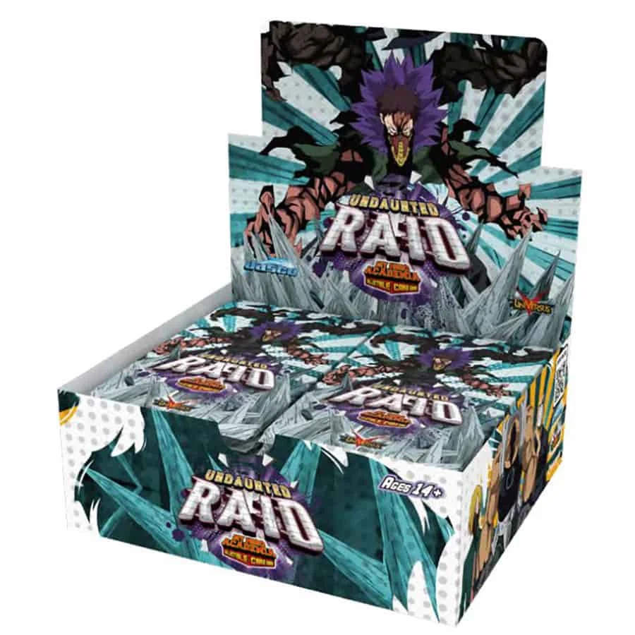 MY HERO ACADEMIA COLLECTIBLE CARD GAME: SERIES 5: UNDAUNTED RAID BOOSTER PACK