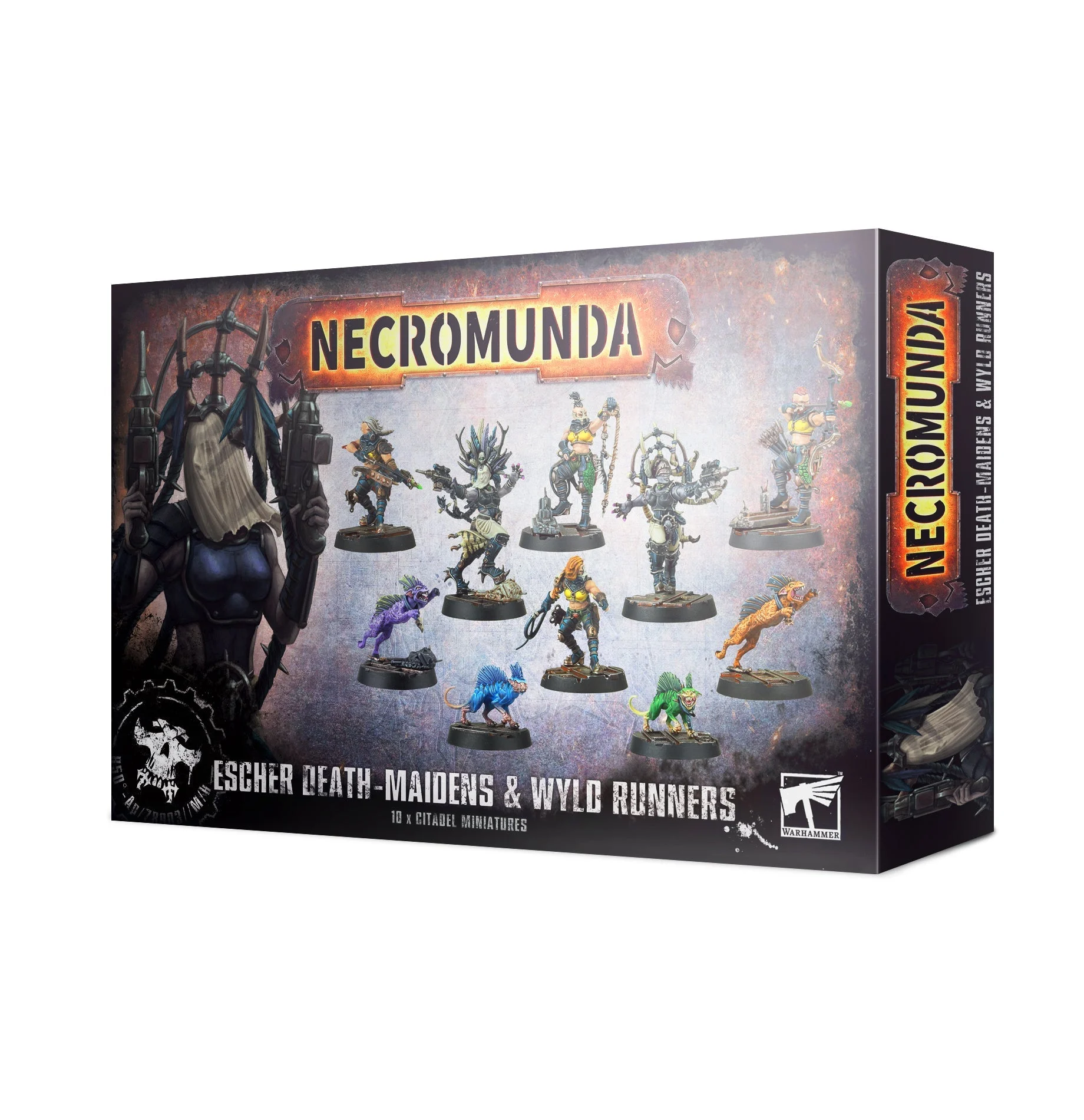 Necromunda Escher Death-Maidens and Wyld Runners