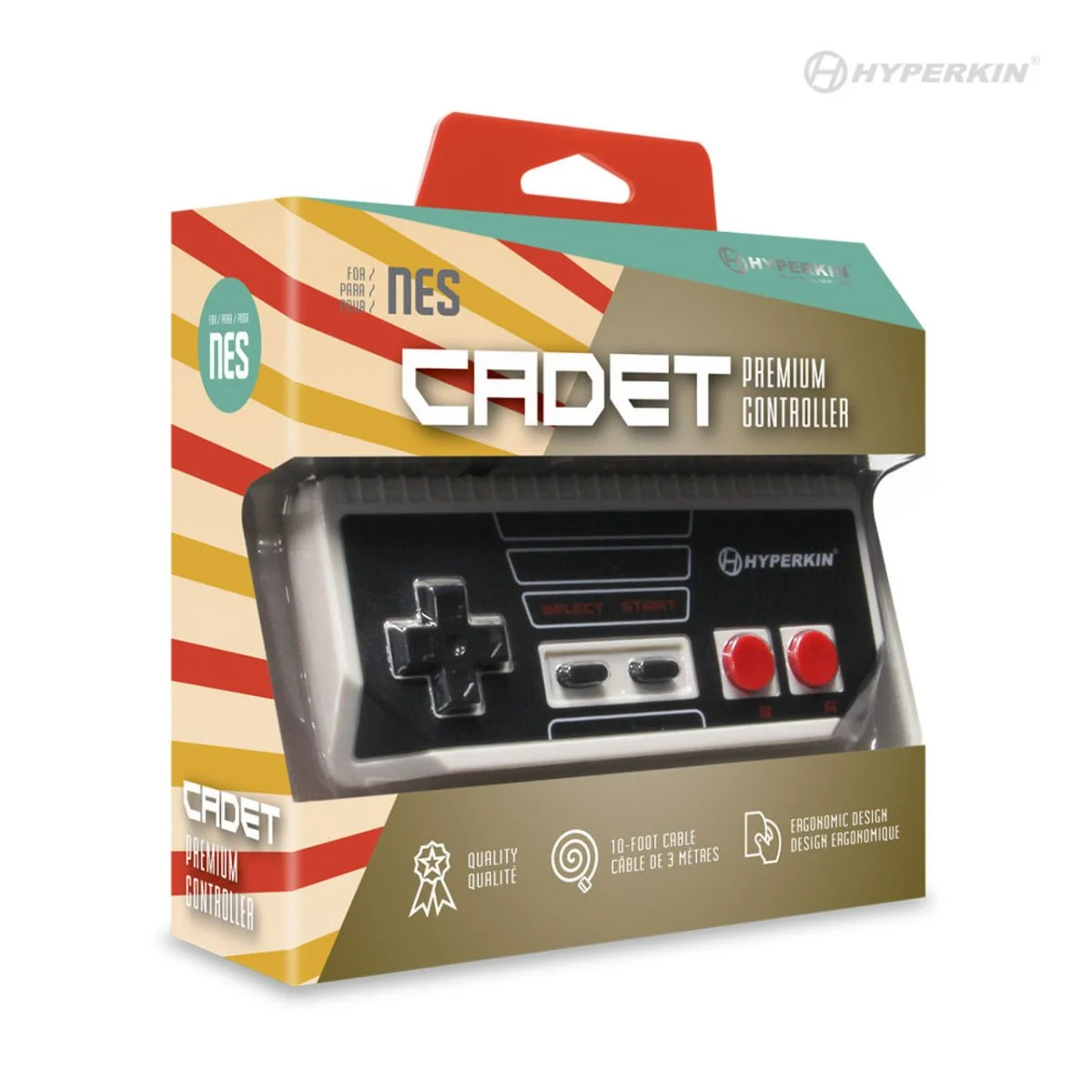 NES Cadet Premium Controller Gray