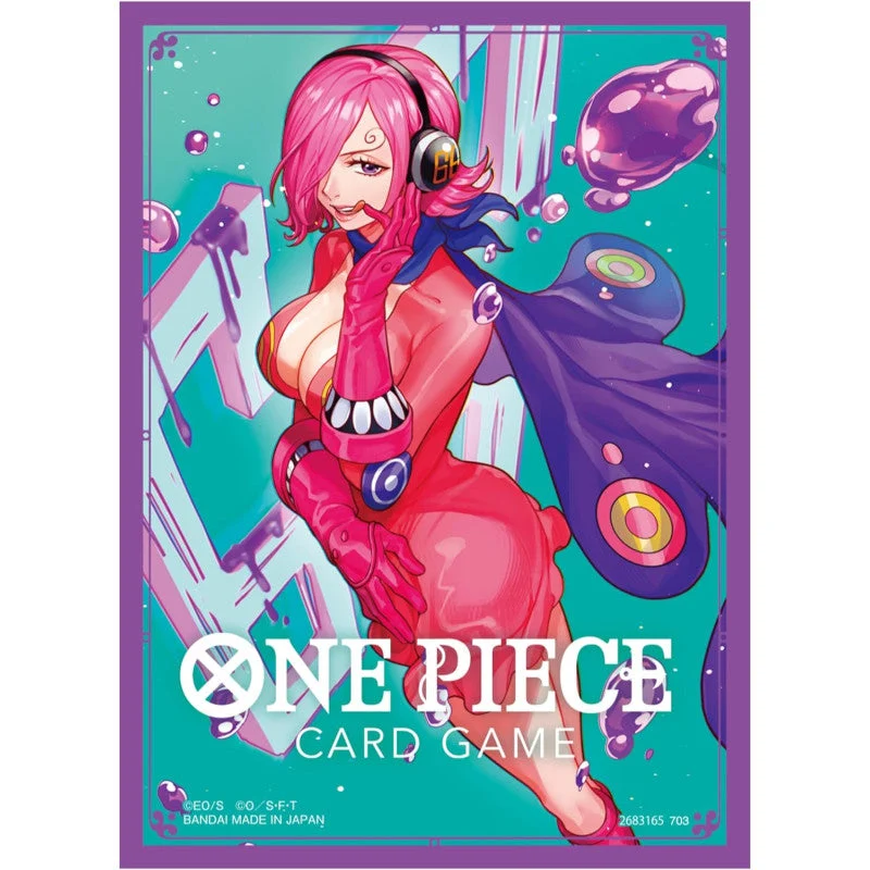 ONE PIECE CCG: Card GAMING SLEEVES PACK: VINSMOKE REIJU (70ct)
