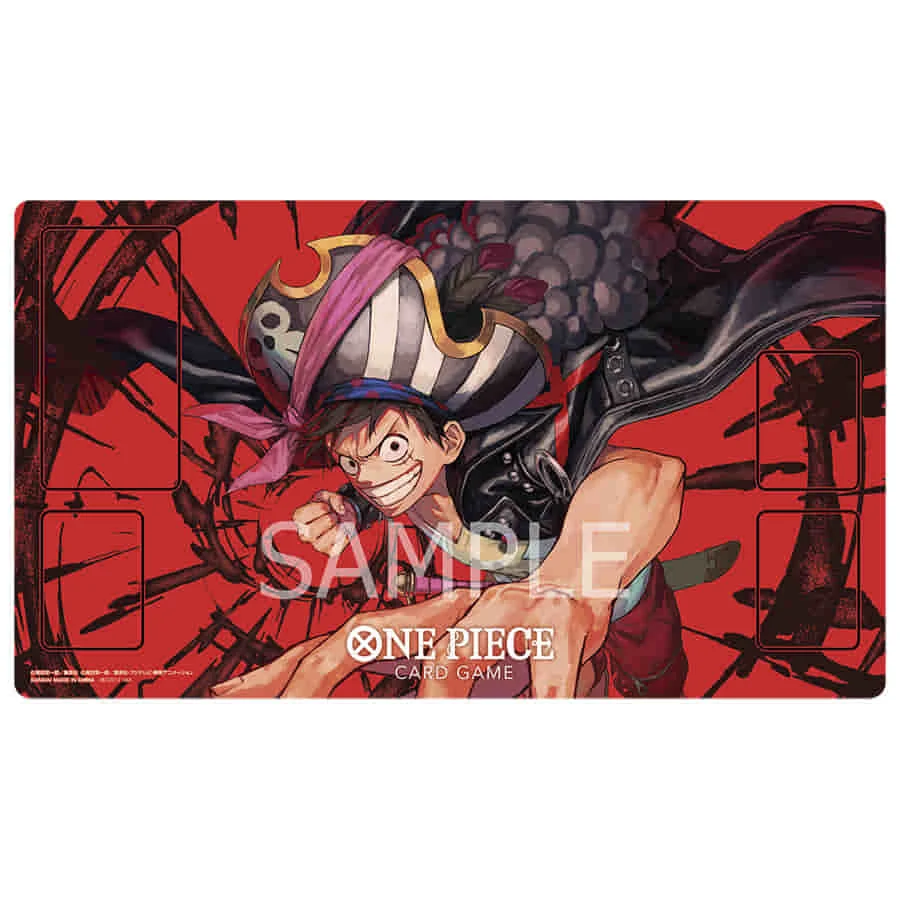 ONE PIECE TCG: OFFICIAL PLAYMAT - MONKEY D. LUFFY PIRATE KING