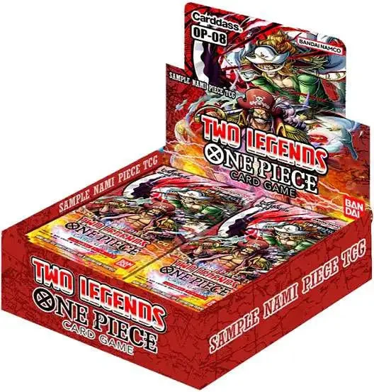 ONE PIECE TCG: TWO LEGENDS BOOSTER PACK (OP 08)Preorder: Release Date: 09/13/2024