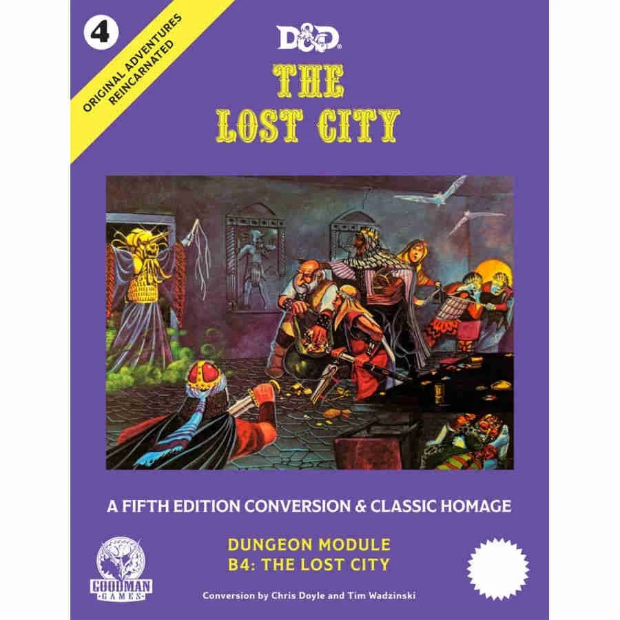 Original Adventures Reincarnated #4 The Lost City 5e