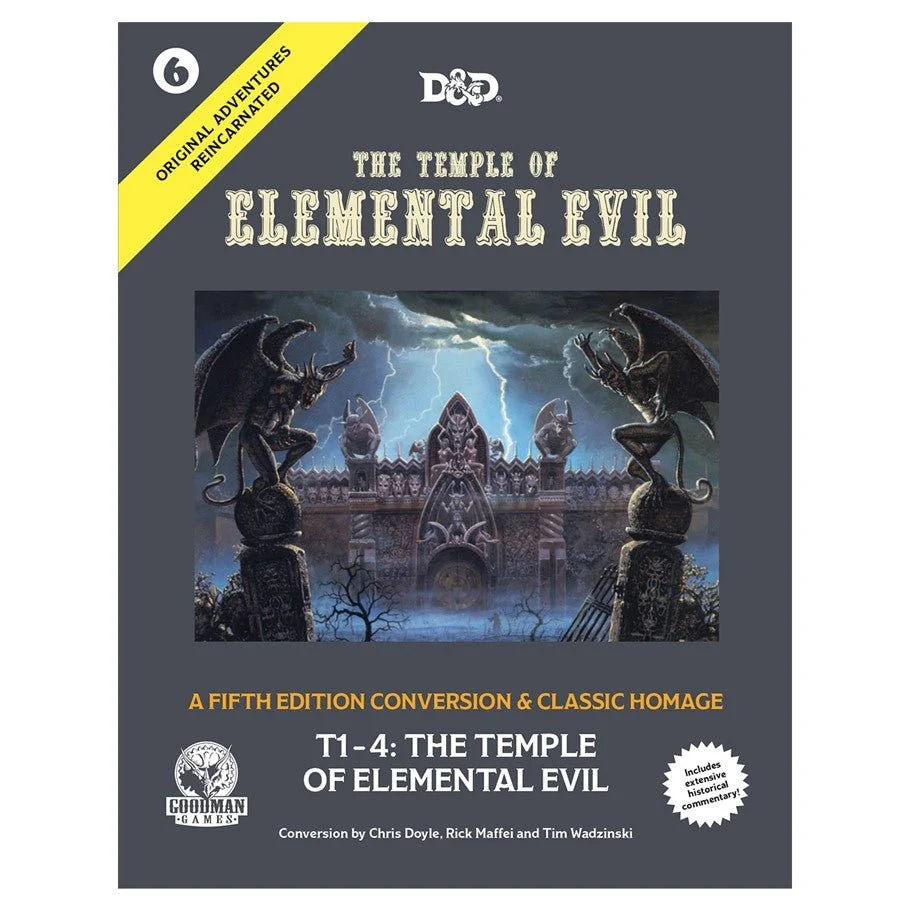 Original Adventures Reincarnated #6 The Temple of Elemental Evil 5e