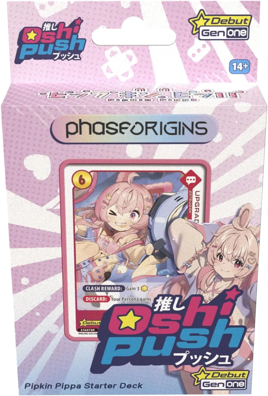 Oshi Push: Phase Origins Pipkin Pippa Starter Deck - 46 Cards