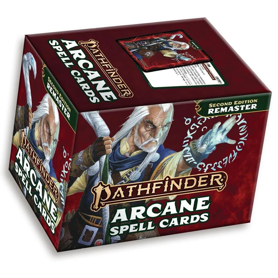 Pathfinder 2nd Ed Spell Cards Remastered Arcane