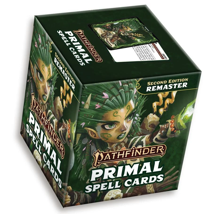 Pathfinder 2nd Ed Spell Cards Remastered Primal
