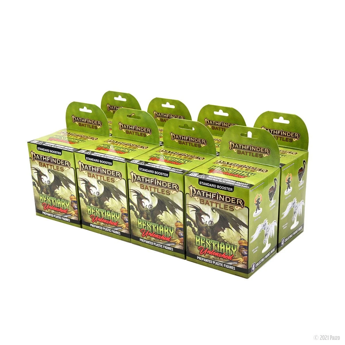 Pathfinder Battles Bestiary Unleashed Booster Brick