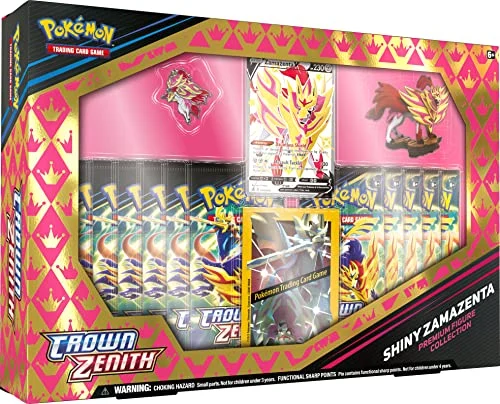 Pokémon Crown Zenith Shiny Zamazenta Premium Figure Collection