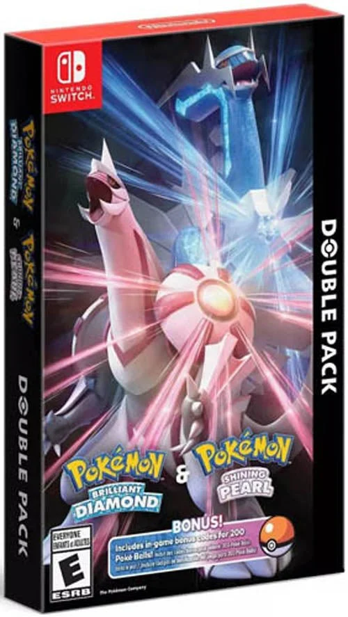 Pokemon Brilliant Diamond & Shining Pearl Double Pack (SWI)