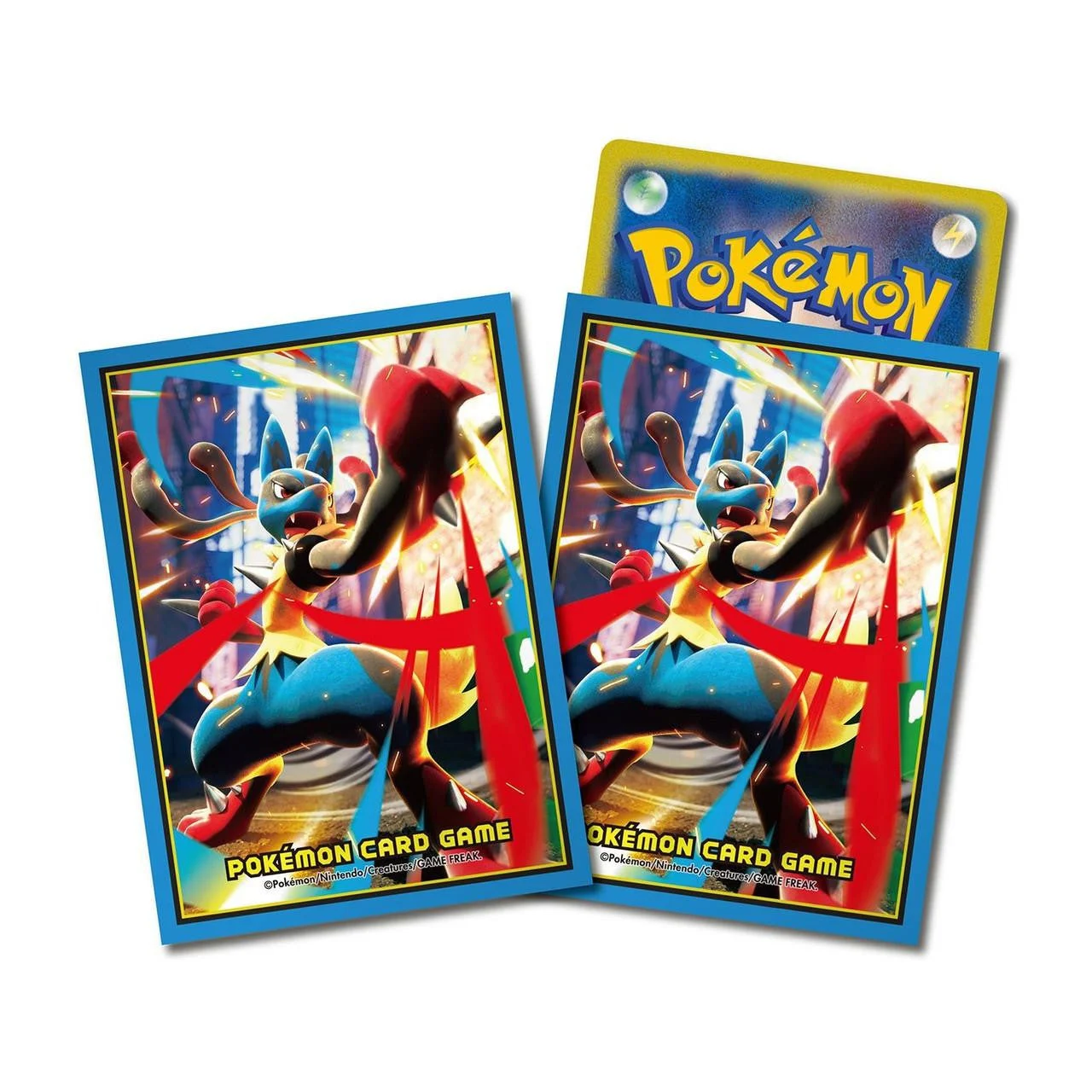Pokemon Card Game 65ct Deck Shield Mega Lucario