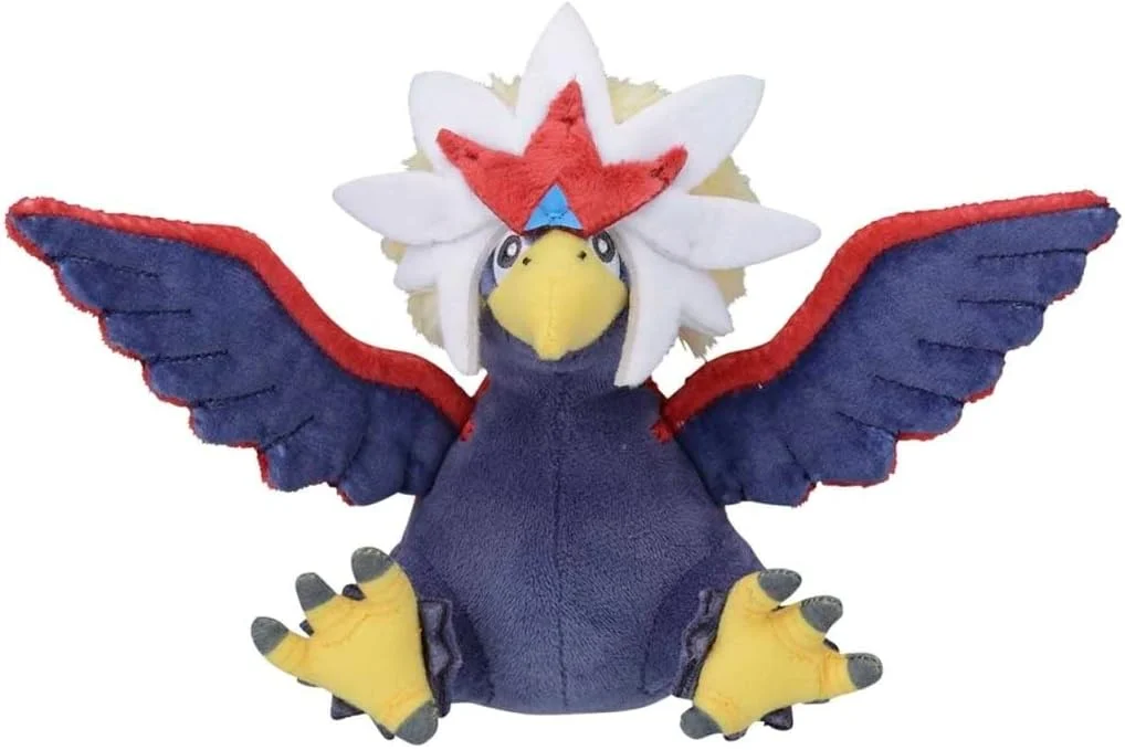 Pokemon Center: Braviary Sitting Cuties Plush, 6 Inch