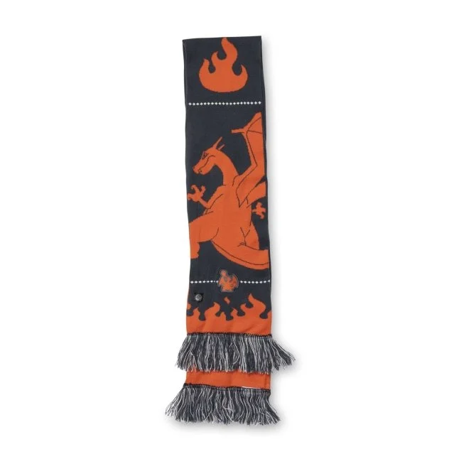 Pokemon Center: Charizard Chill Knit Scarf (One Size-Adult)