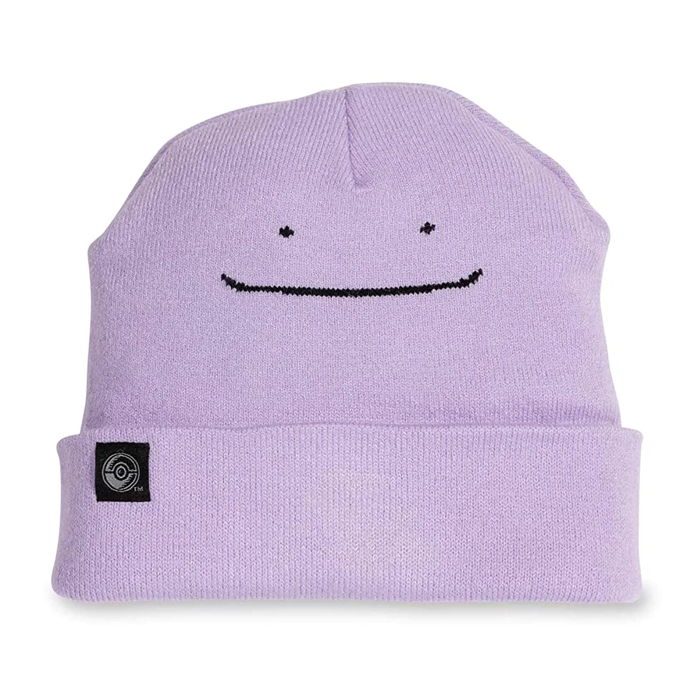 Pokemon Center Ditto Purple Cuff Beanie (One Size-Adult)