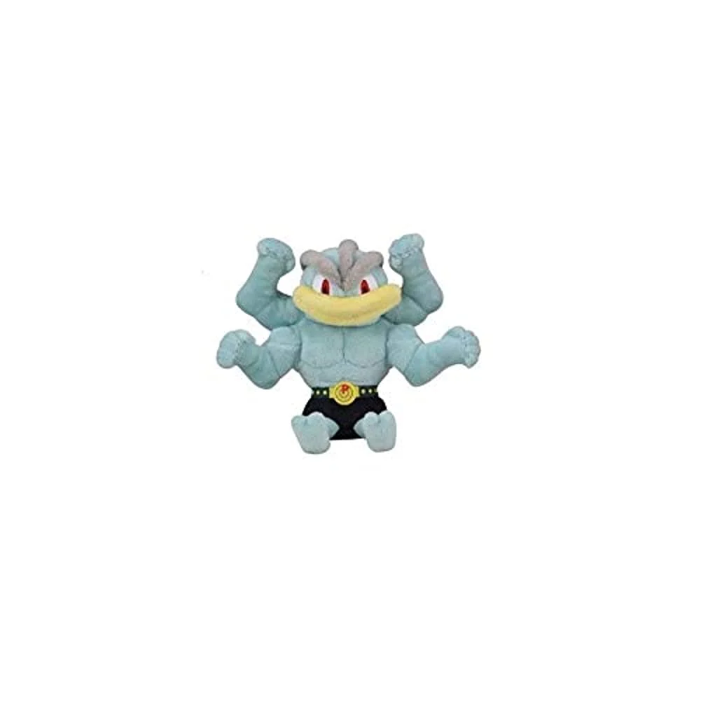 Pokemon Center Machamp 5 Inch Sitting Cuties Plush