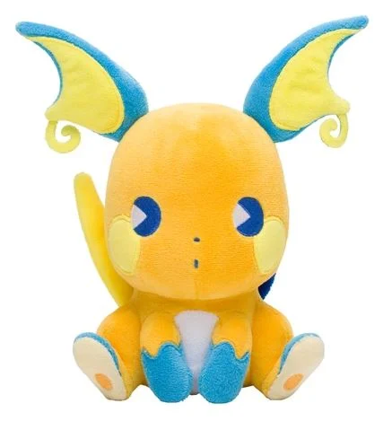 Pokemon Center: Raichu Pokemon Saiko Soda Plush - 6 Inch
