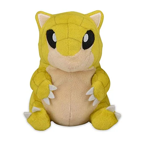 Pokemon Center Sandshrew 5 Inch Sitting Cuties Plush