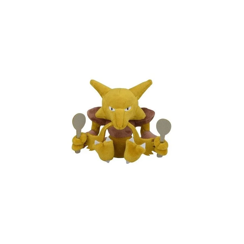 Pokemon Center: Sitting Cuties: Alakazam Plush # 65 -Generation 1 - 6 In