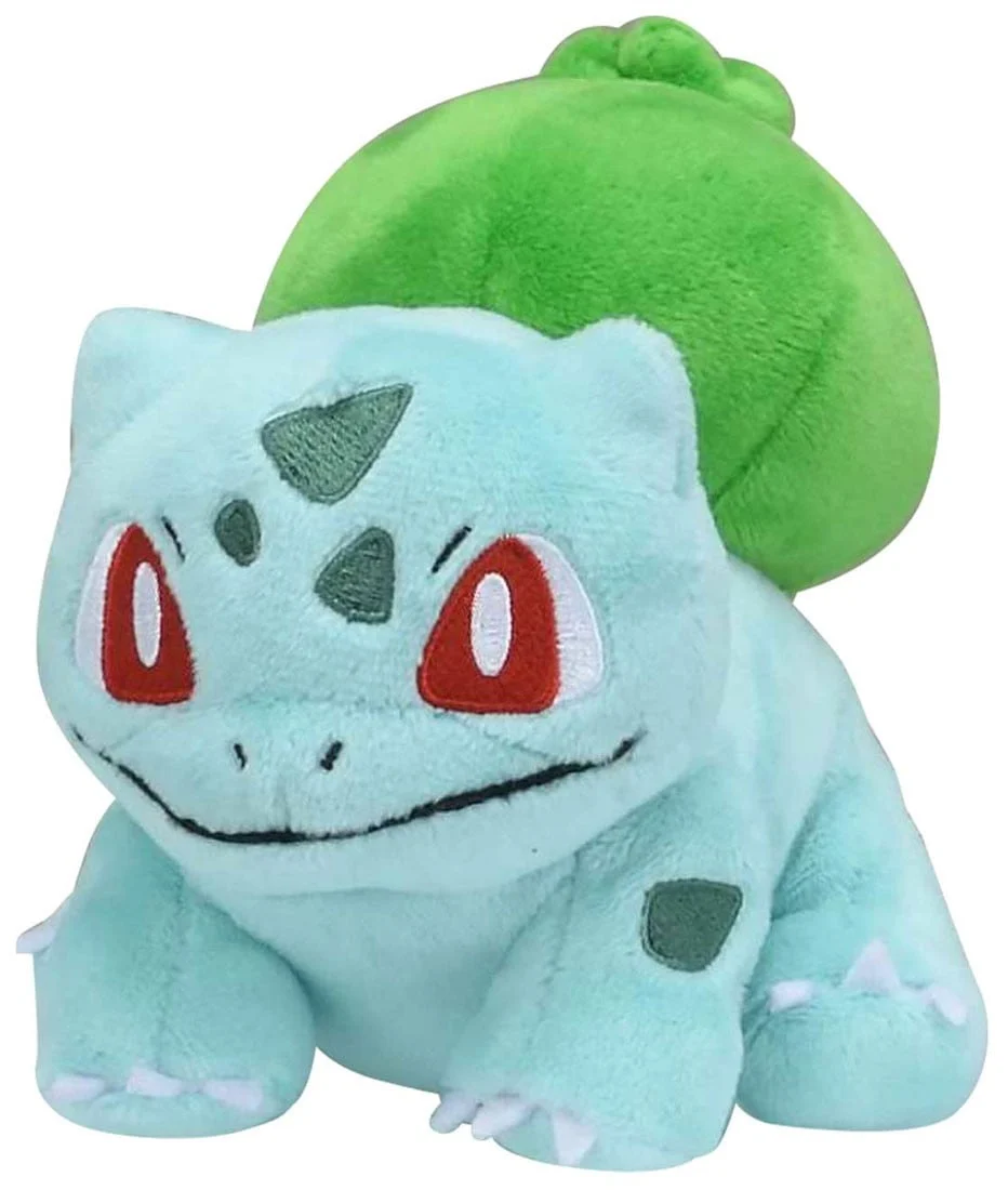Pokemon Center: Sitting Cuties: Bulbasaur Plush # 1 -Generation 1 - 6 In