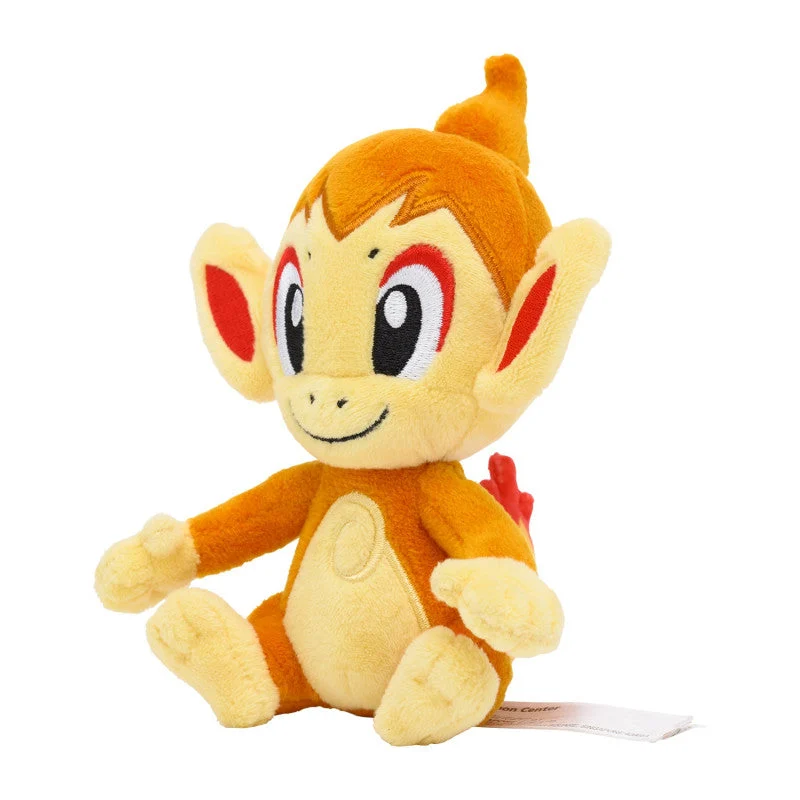 Pokemon Center: Sitting Cuties: Chimchar Plush # 390 -Generation 4 - 6 In