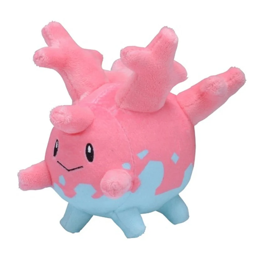 Pokemon Center: Sitting Cuties: Corsola Plush # 222 -Generation 2 - 6 In