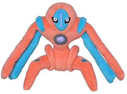 Pokemon Center: Sitting Cuties: Deoxys Defense Plush # 386 -Generation 3 - 6 In