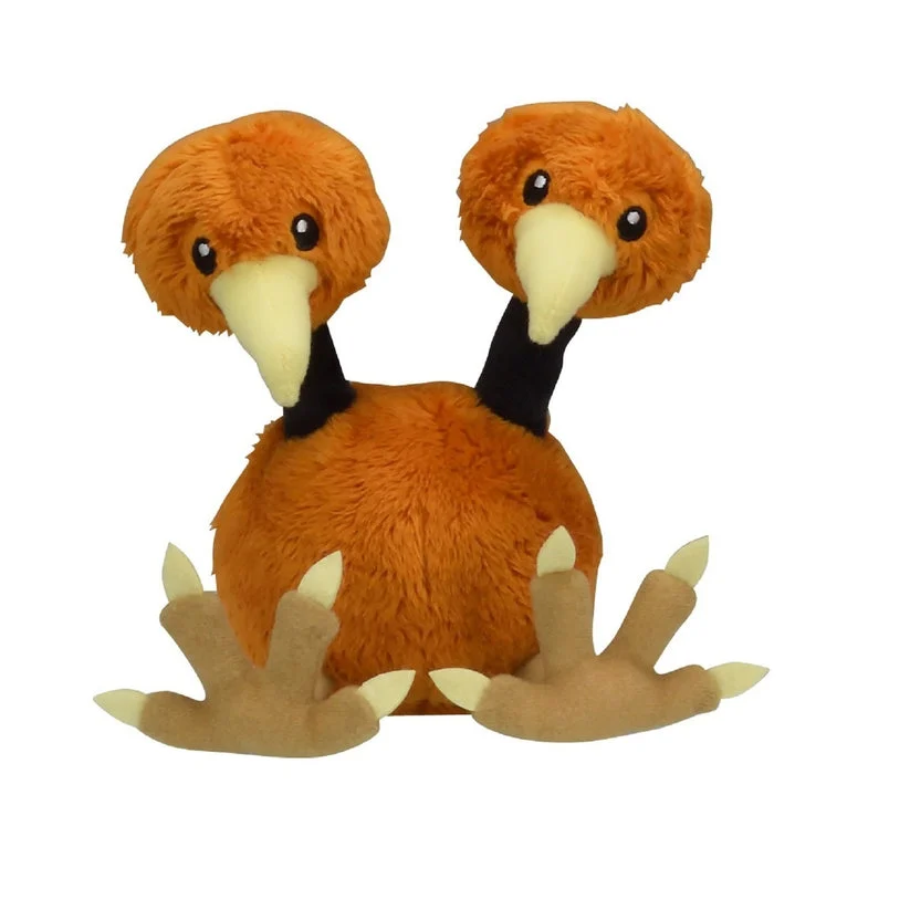 Pokemon Center: Sitting Cuties: Doduo Plush # 84 -Generation 1 - 6 In