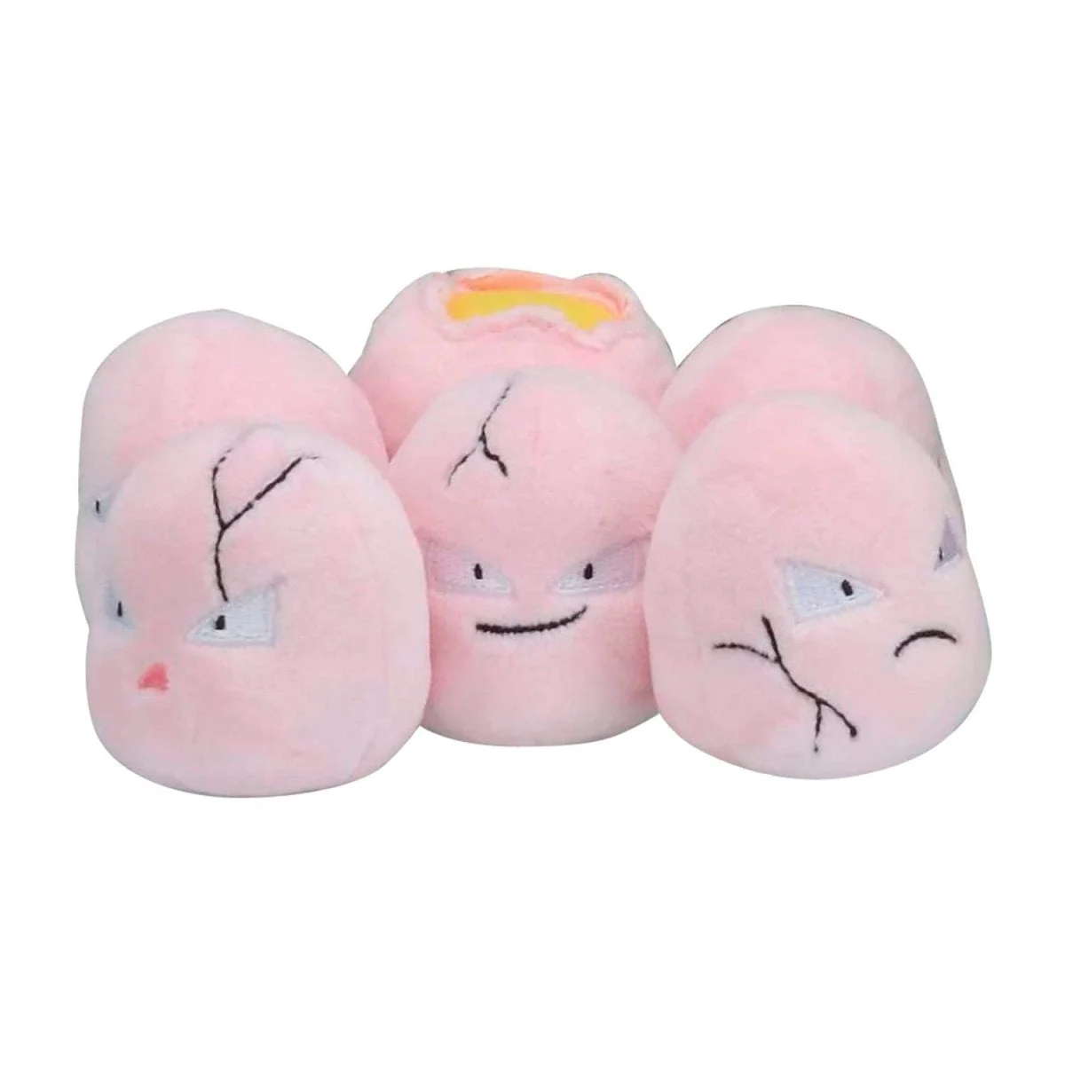 Pokemon Center: Sitting Cuties: Exeggcute Plush # 102 -Generation 1 - 6 In