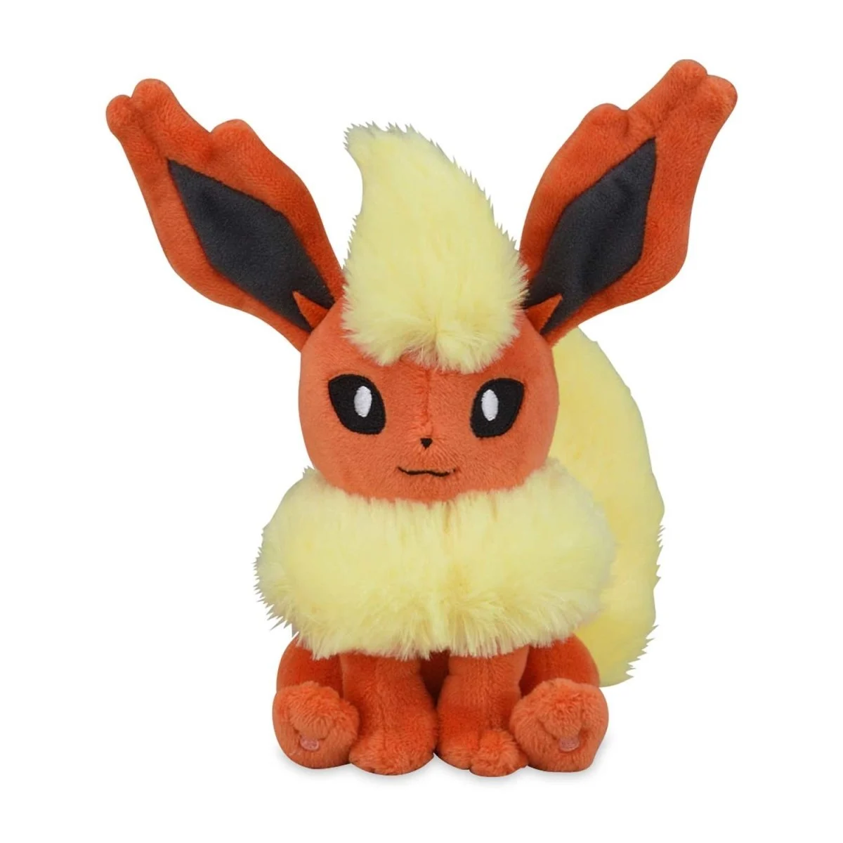 Pokemon Center: Sitting Cuties: Flareon Plush # 136 -Generation 1 - 6 In