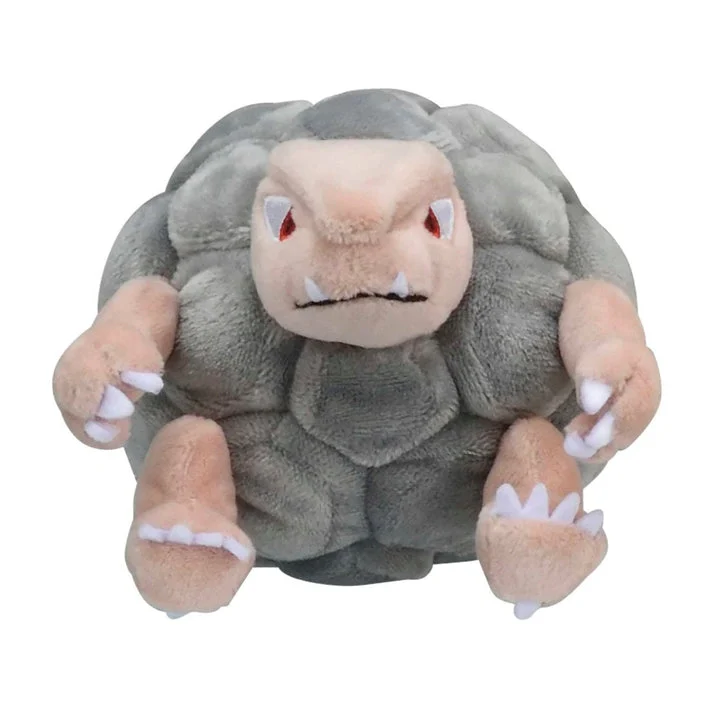 Pokemon Center: Sitting Cuties: Golem Plush # 76 -Generation 1 - 6 In