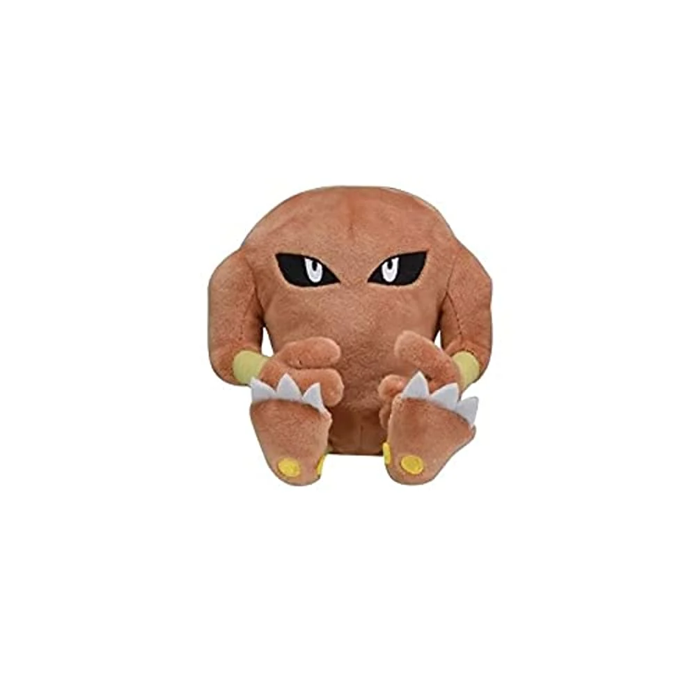Pokemon Center: Sitting Cuties: Hitmonlee Plush # 106 -Generation 1 - 6 In