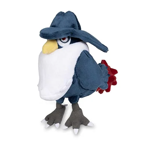 Pokemon Center: Sitting Cuties: Honchkrow Plush # 430 -Generation 4 - 6 In