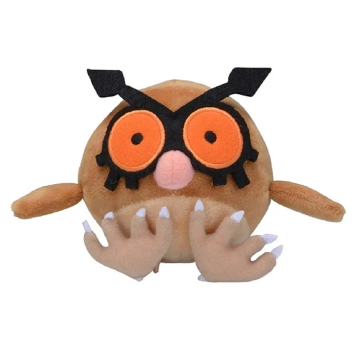 Pokemon Center: Sitting Cuties: Hoothoot Plush # 163 -Generation 2 - 6 In