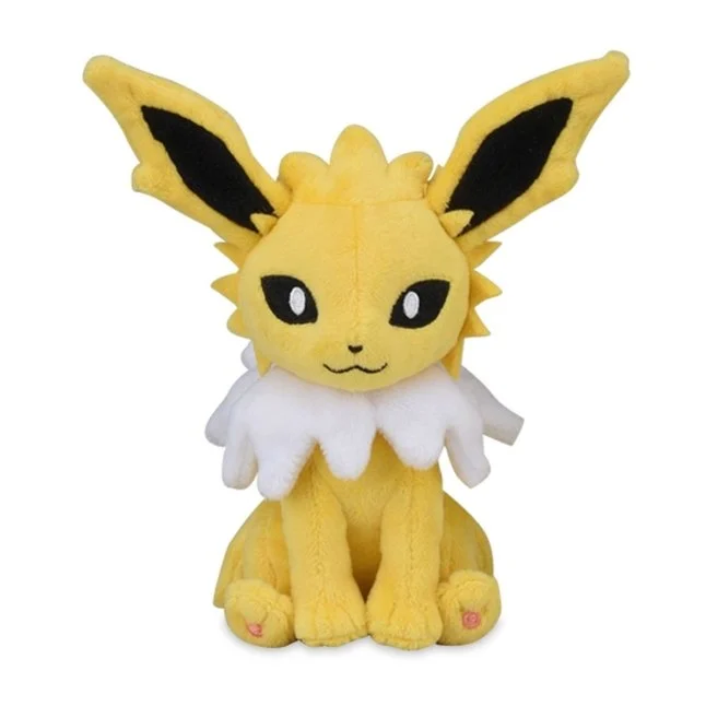 Pokemon Center: Sitting Cuties: Jolteon Plush # 135 -Generation 1 - 6 In