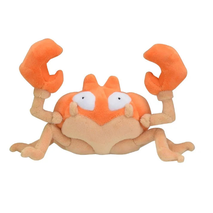 Pokemon Center: Sitting Cuties: Krabby Plush # 98 -Generation 1 - 6 In