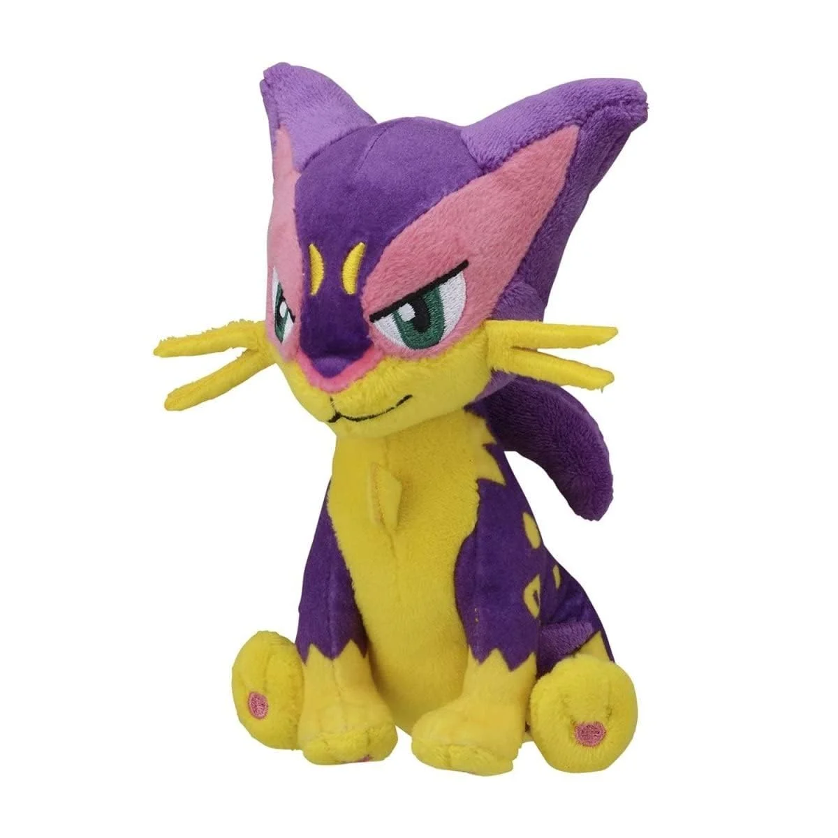Pokemon Center: Sitting Cuties: Liepard Plush # 510 -Generation 5 - 6 In