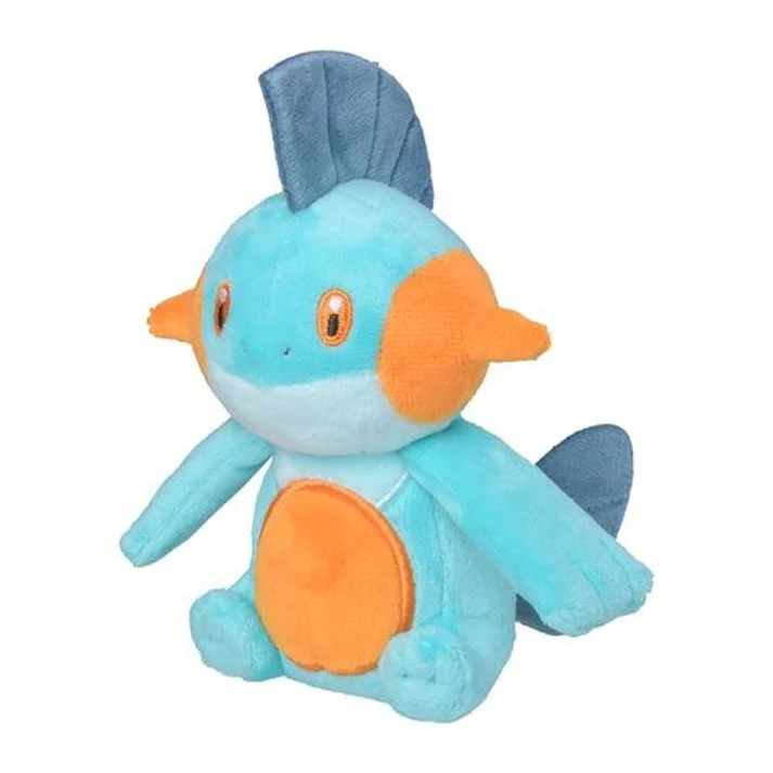 Pokemon Center: Sitting Cuties: Marshtomp Plush # 259 -Generation 3 - 6 In