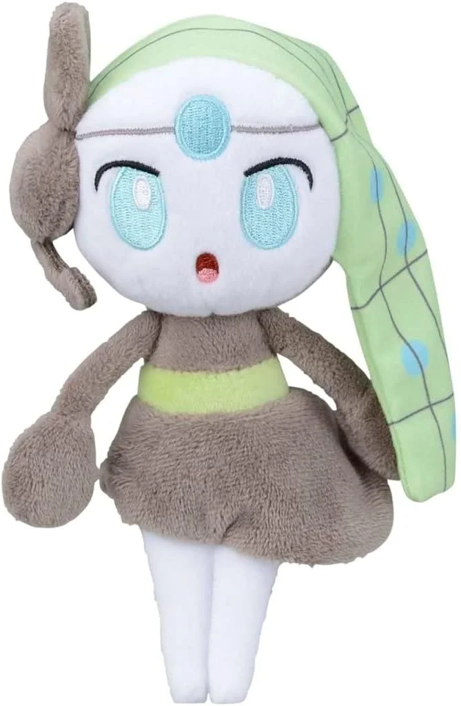 Pokemon Center: Sitting Cuties: Meloetta Aria Plush # 648 -Generation 5 - 6 In