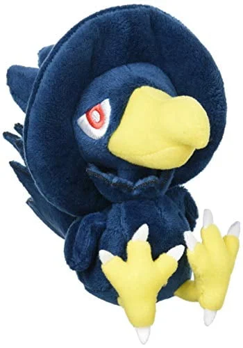 Pokemon Center: Sitting Cuties: Murkrow Plush # 198 -Generation 2 - 6 In