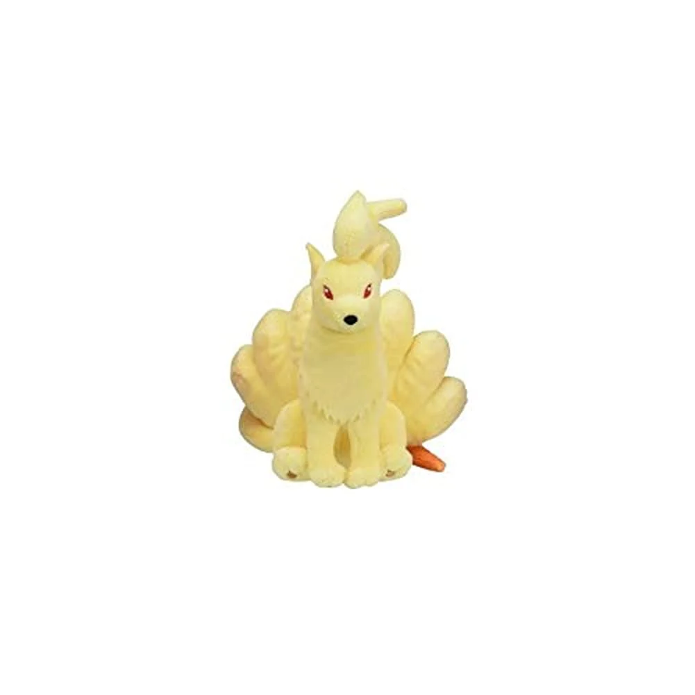 Pokemon Center: Sitting Cuties: Ninetales Plush # 38 -Generation 1 - 6 In