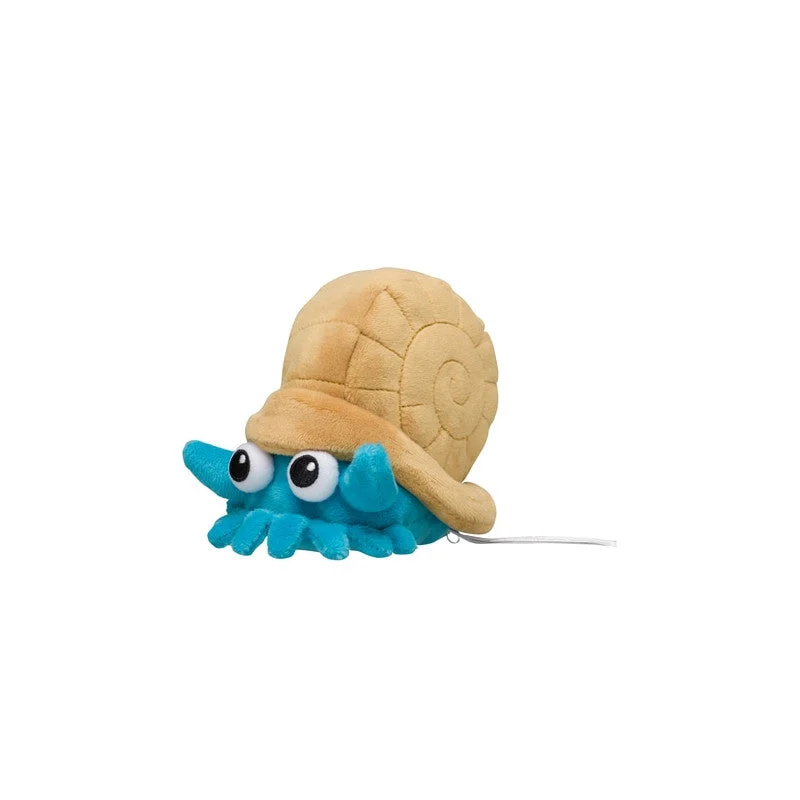 Pokemon Center: Sitting Cuties: Omanyte Plush # 138 -Generation 1 - 6 In