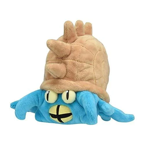 Pokemon Center: Sitting Cuties: Omastar Plush # 139 -Generation 1 - 6 In