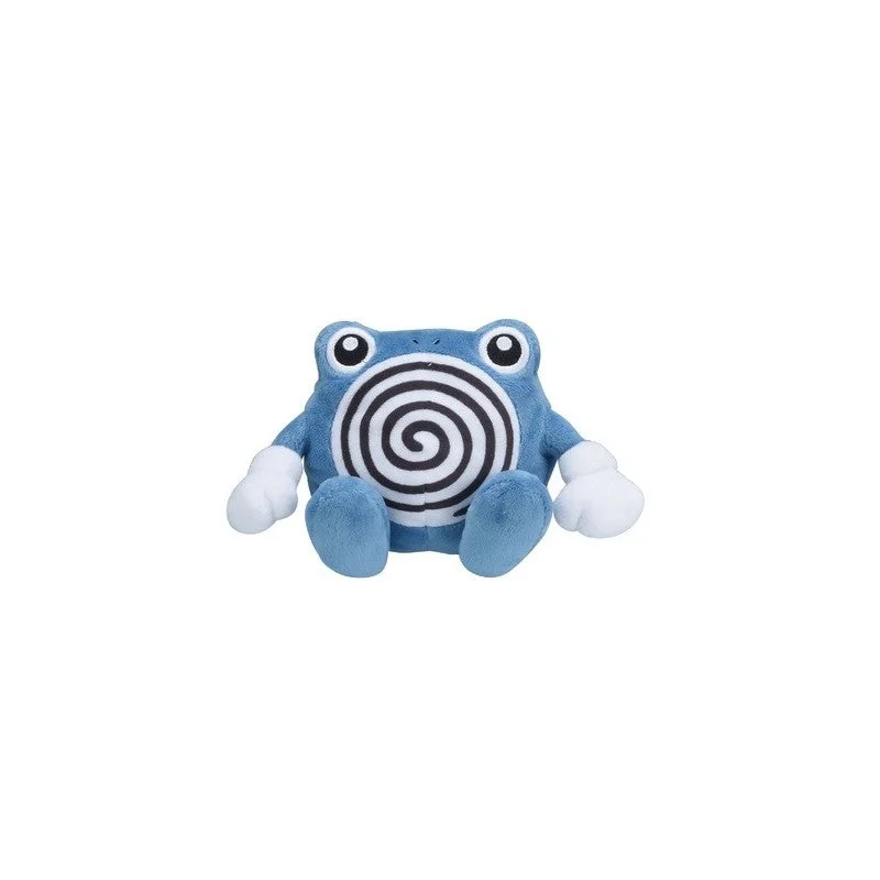 Pokemon Center: Sitting Cuties: Poliwhirl Plush # 61 -Generation 1 - 6 In