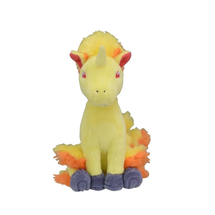 Pokemon Center: Sitting Cuties: Rapidash Plush # 78 -Generation 1 - 6 In