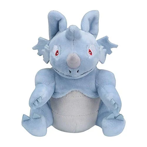 Pokemon Center: Sitting Cuties: Rhydon Plush # 112 -Generation 1 - 6 In