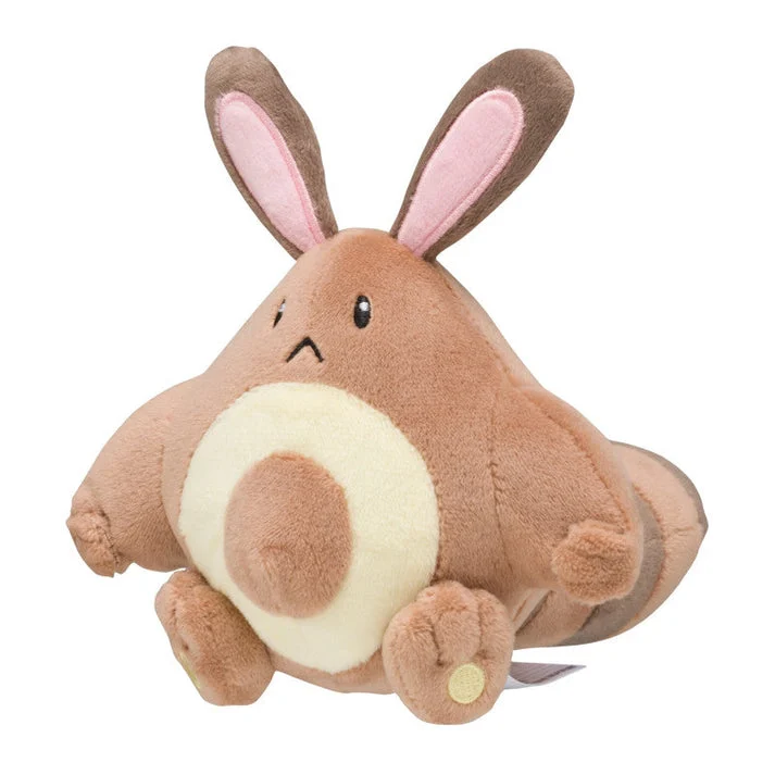 Pokemon Center: Sitting Cuties: Sentret Plush # 161 -Generation 2 - 6 In