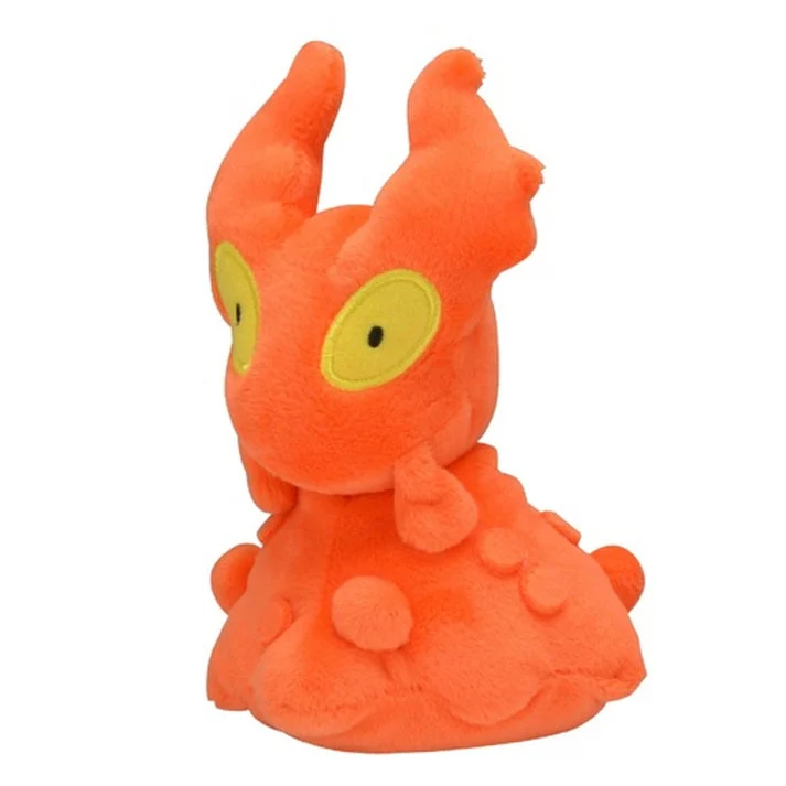 Pokemon Center: Sitting Cuties: Slugma Plush # 218 -Generation 2 - 6 In